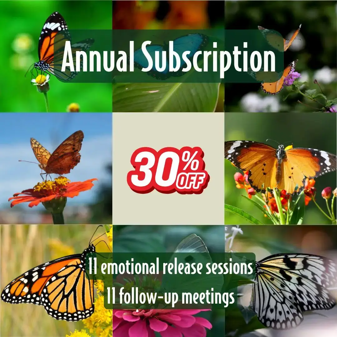 Emotional Release Session Annual Subscription